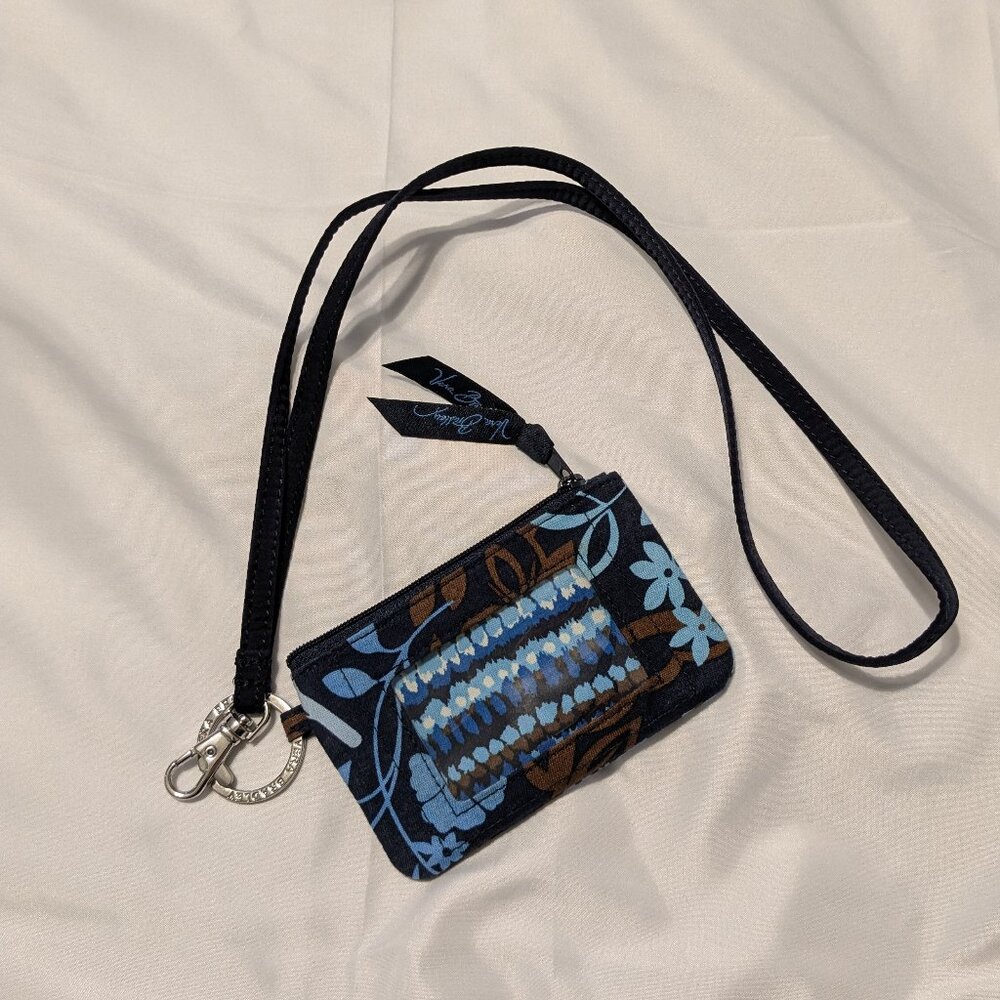 Vera Bradley Java Floral Zip ID